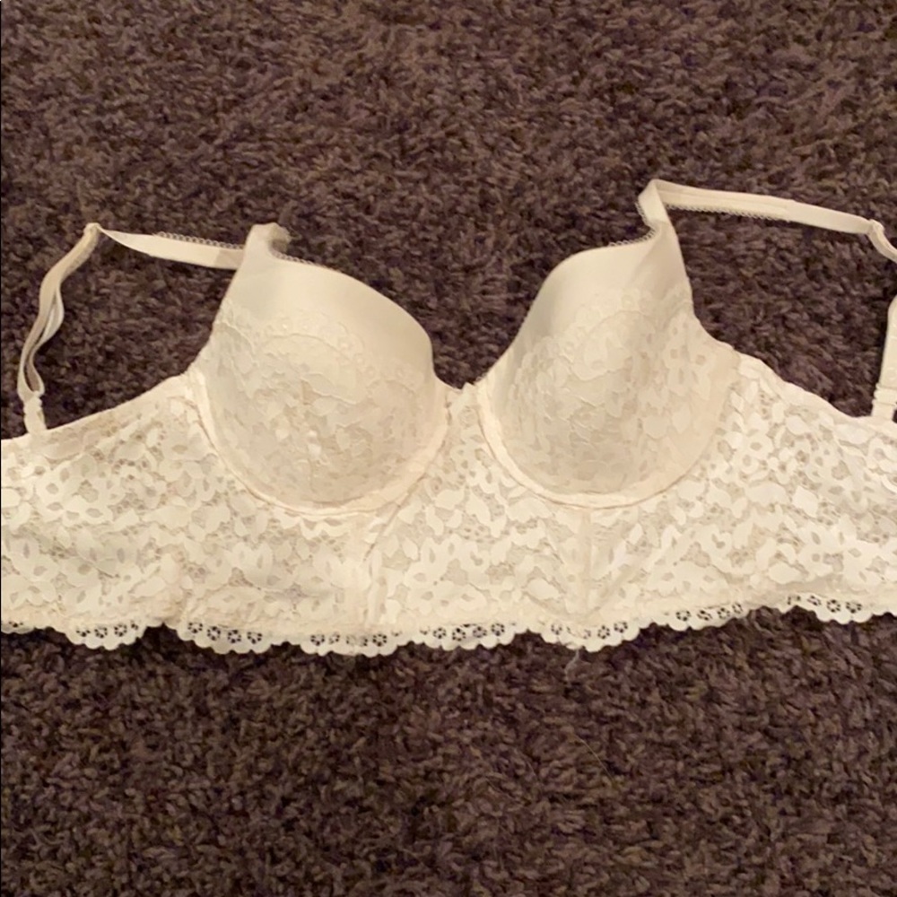 lined demi bra